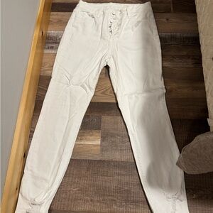 Women's White Skinny Jeans